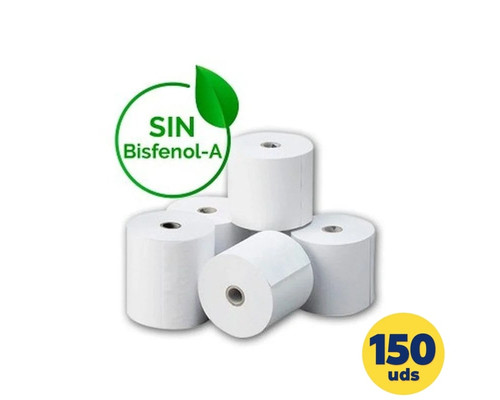 PAPEL TERMICO 57X50 150U BPA